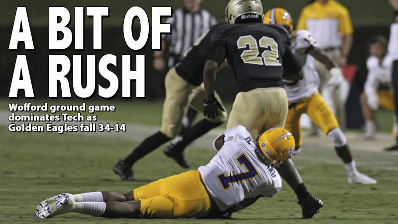 Wofford runs over Golden Eagles, 34-14; Home opener is next week