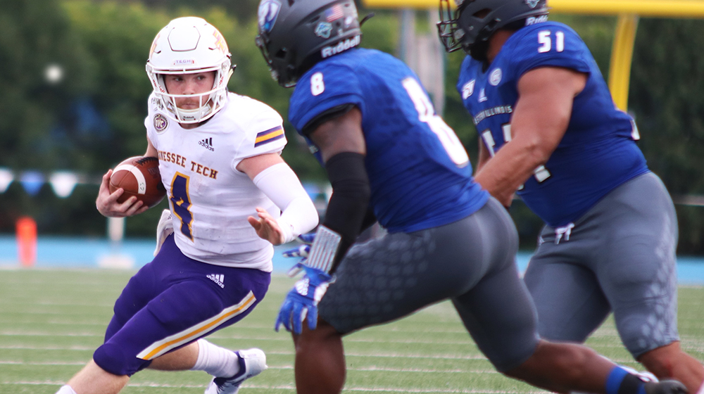 Fisher throws Tech-record six TDs as Golden Eagles top Eastern Illinois