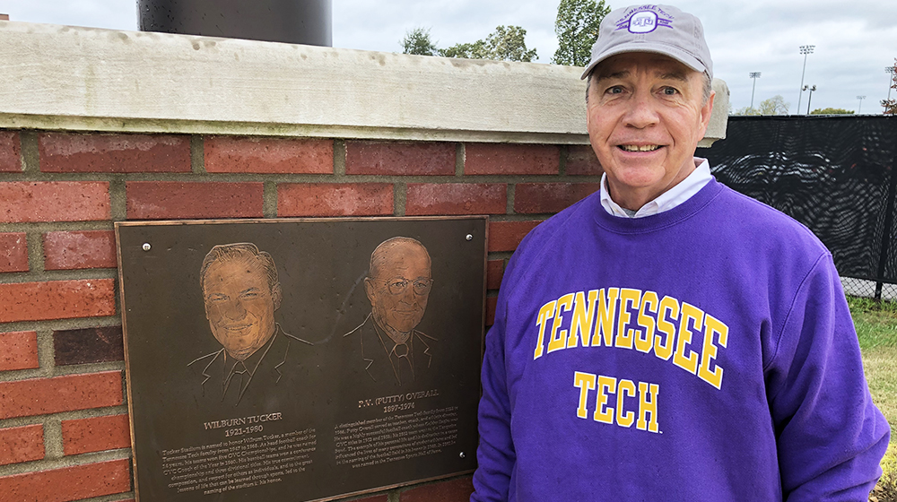 With Tech football in his blood -- literally -- Thompson makes a pilgrimage to Overall Field