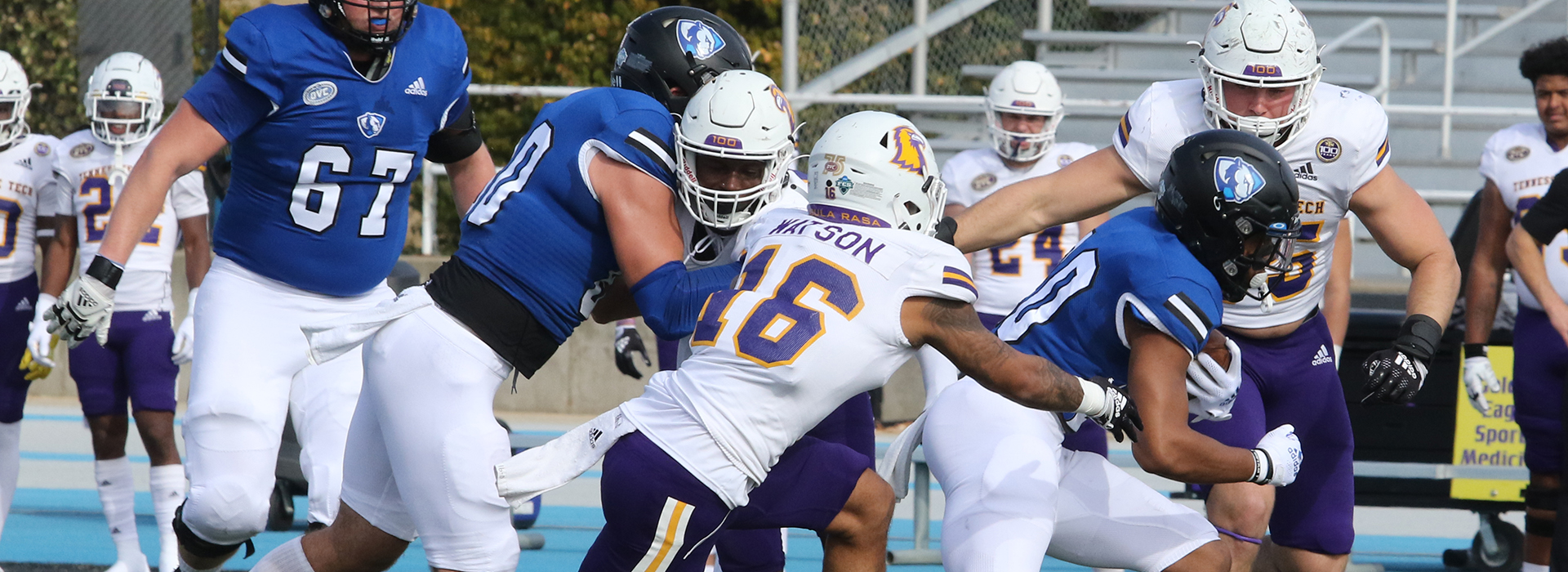 Defense stands tall as Golden Eagles rally to top Eastern Illinois