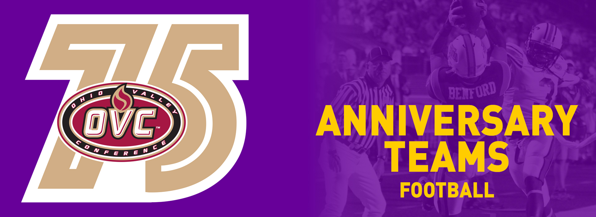 OVC 75th Anniversary Teams: Football