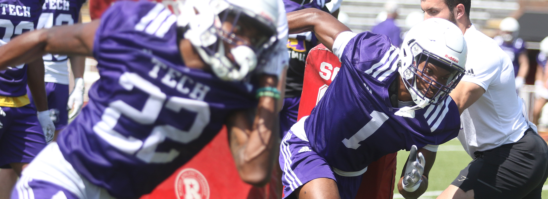 Golden Eagle football opens fall camp with energy and enthusiasm