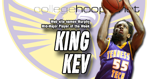 Murphy named Mid-Major Player of the Week by CollegeHoops.net