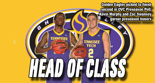 Murphy Preseason OVC Player of the Year; Golden Eagles picked second