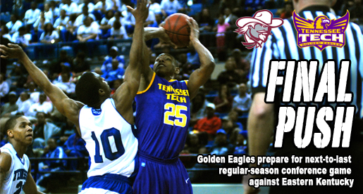 Golden Eagles look to sweep season series with Eastern Kentucky