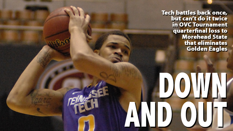 Tech falls to Morehead State in OVC Tournament quarterfinal contest