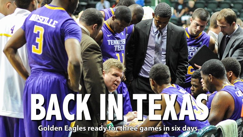 Back in Texas: Golden Eagles return to Longhorn State to face Lamar