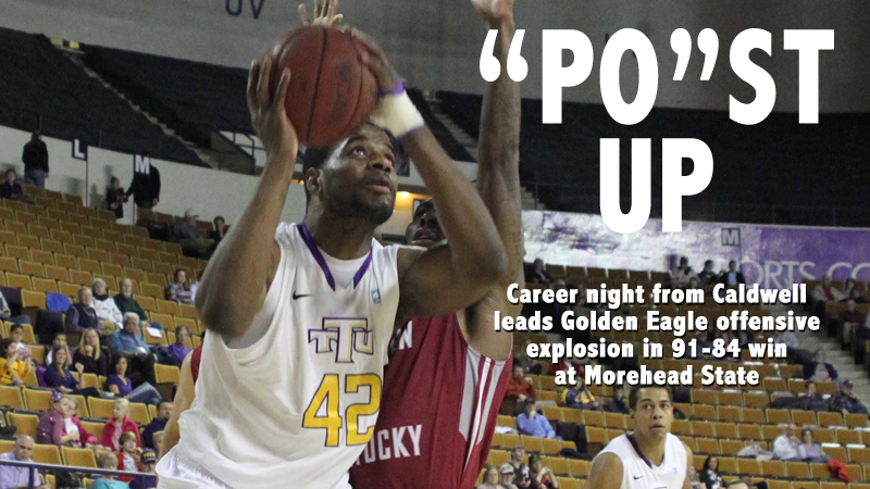 Golden Eagles explode offensively in 91-84 victory over Morehead State