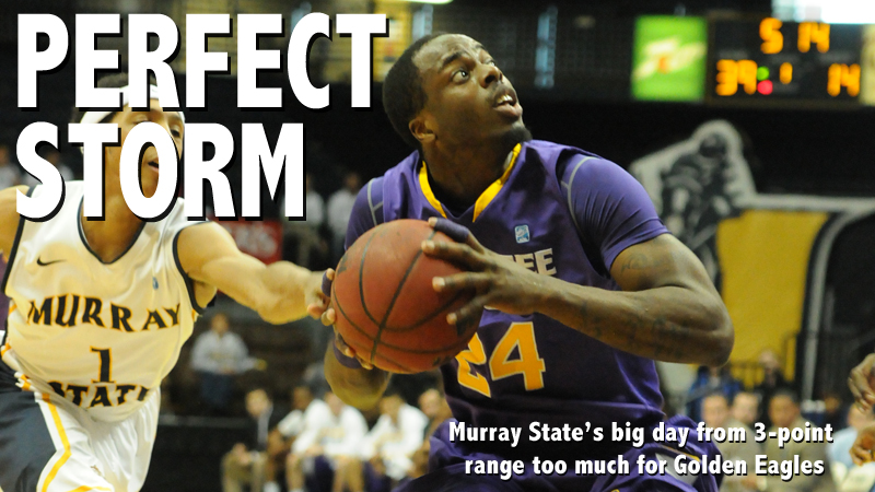Murray State's big day from 3-point range too much for Golden Eagles