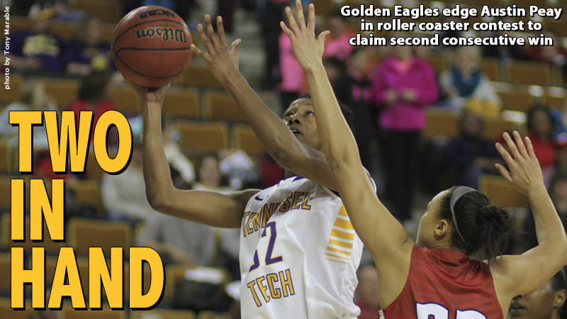 Golden Eagles edge Austin Peay to claim second straight win