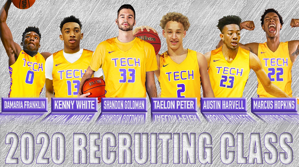 Pelphrey and staff announce signing of six for Tech basketball's 2020-21 campaign