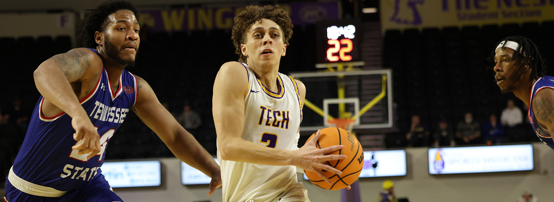 Tech men's basketball team drops in-state battle to Tennessee State