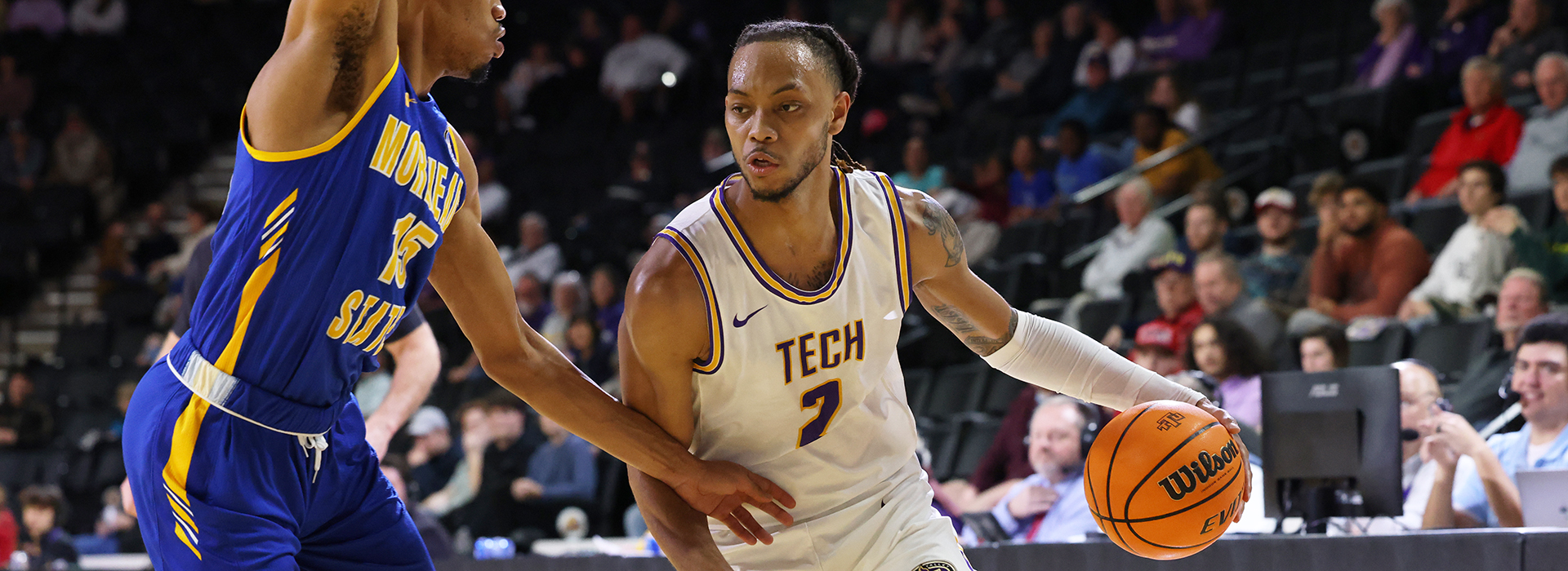 Dominant second half lifts Tech past Morehead State for third straight win