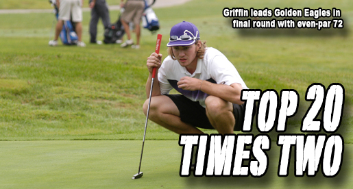 Griffin takes 10th place with final-round 72 at APSU Intercollegiate