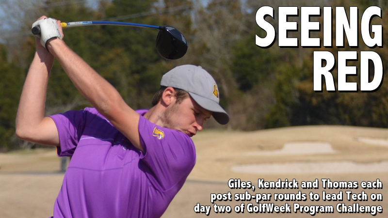 Giles, Kendrick and Thomas post sub-par rounds on day two of GolfWeek Program Challenge