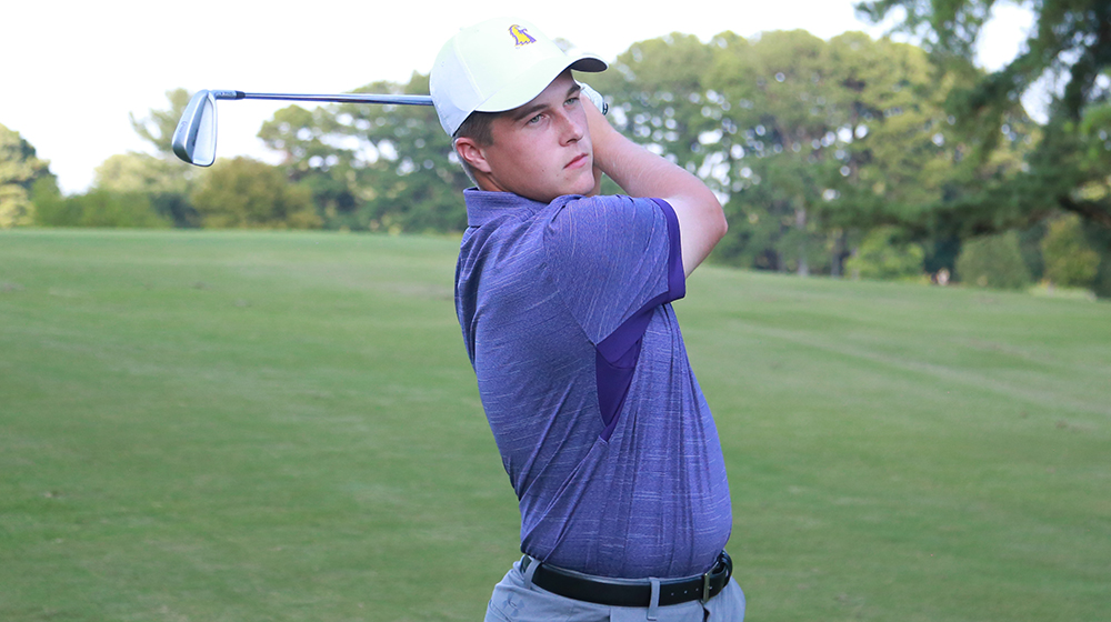 Golden Eagle men's golf in 13th after first day at Savannah Harbor