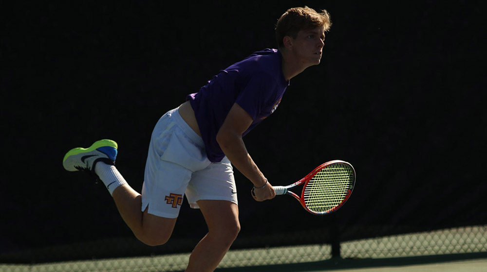 Tech tennis collects first win of the season with 6-1 triumph at App State