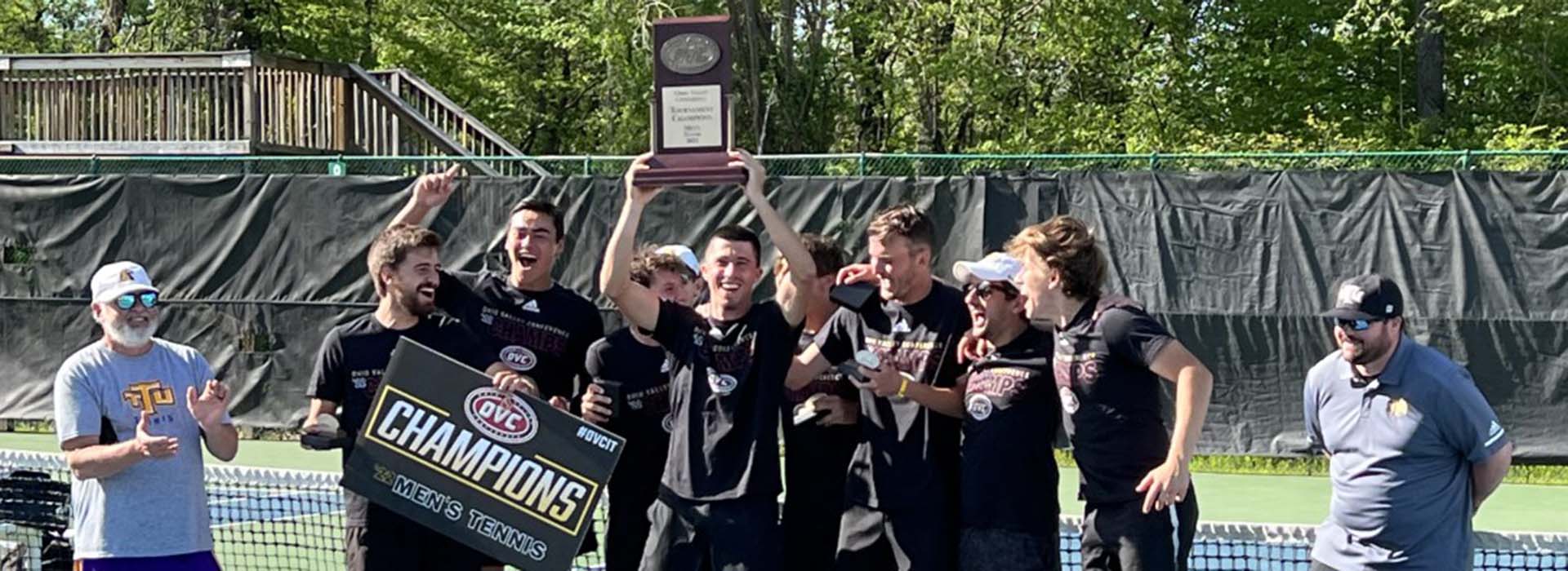Golden Eagle tennis claims 2022 OVC Tournament title with 4-1 win over top-seed Belmont