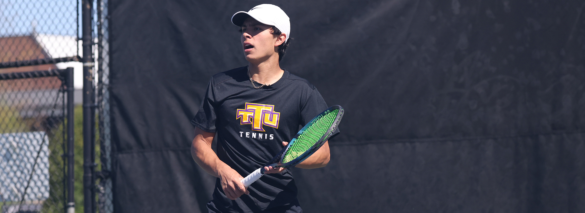 Tech tennis edged 4-3 by Belmont in Saturday meeting in Music City