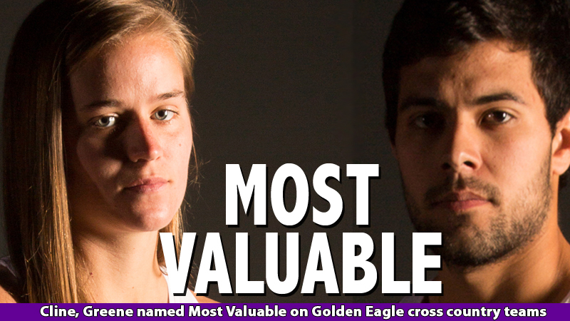 Cline, Greene named MVPs of Golden Eagle cross country teams for 2013