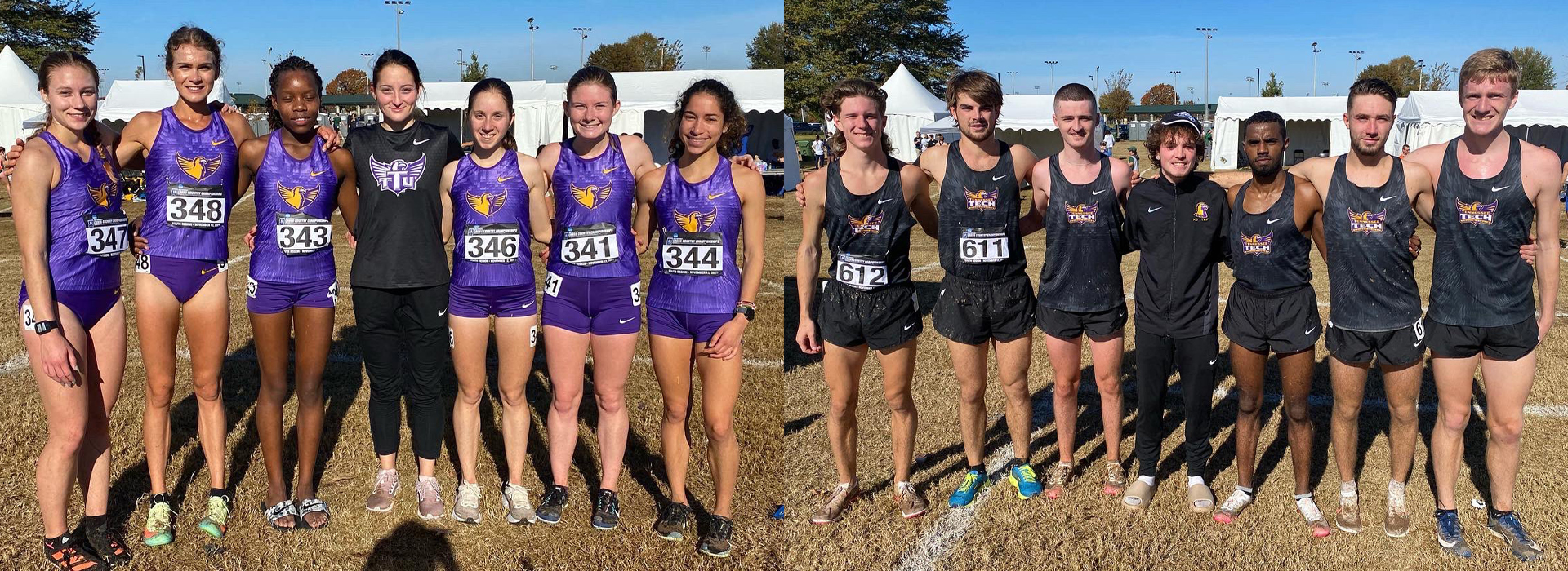 Golden Eagles conclude 2021 cross country seasons at NCAA South Regional Championships