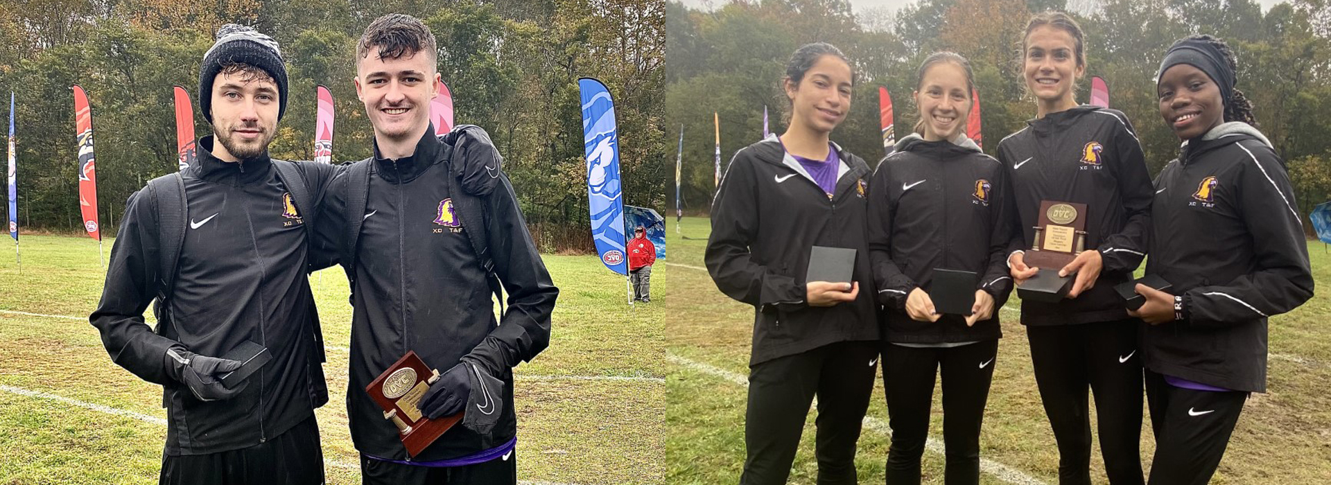 Golden Eagle cross country programs deliver historic performances at OVC Championships