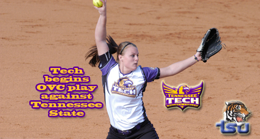 Golden Eagle softball team begins conference play as it hosts series against Tennessee State