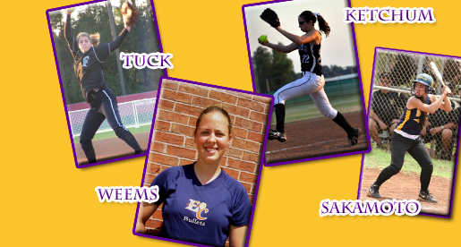 Golden Eagle softball inks four players from three time zones