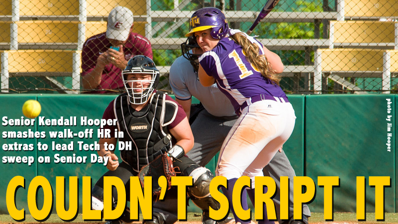 Hooper’s walk-off round tripper, Weaver’s dominance, lead Tech to doubleheader sweep