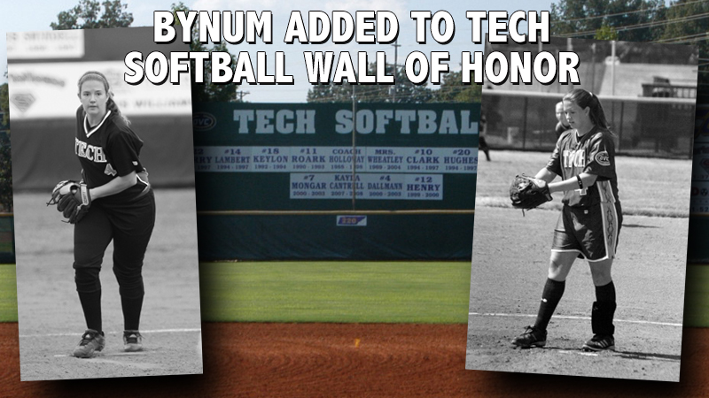 Former player, current coach Bonnie Bynum added to the TTU Softball Wall of Honor