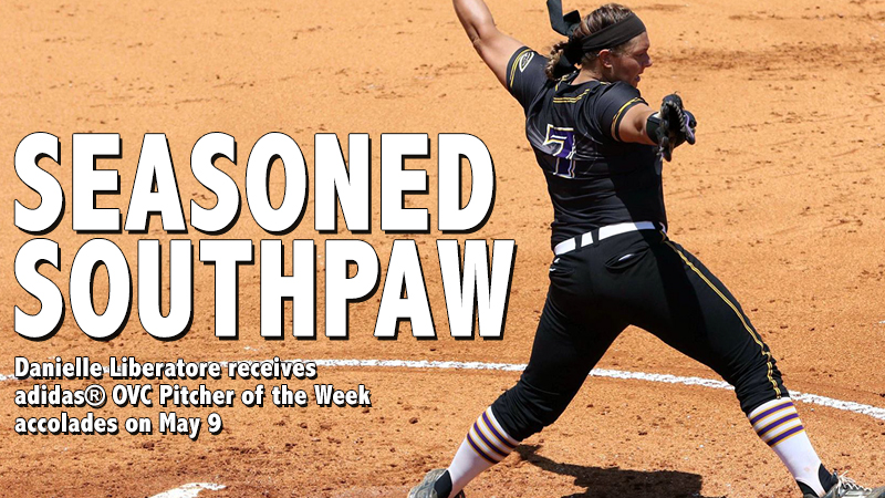 Tech softball's Danielle Liberatore receives adidas® OVC Pitcher of the Week accolades on May 9