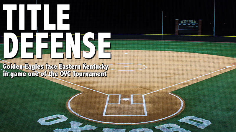 Tech softball faces Eastern Kentucky in game one of the 2016 OVC Tournament
