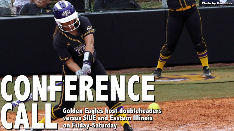 Golden Eagles host doubleheaders versus SIUE and Eastern Illinios on Friday-Saturday