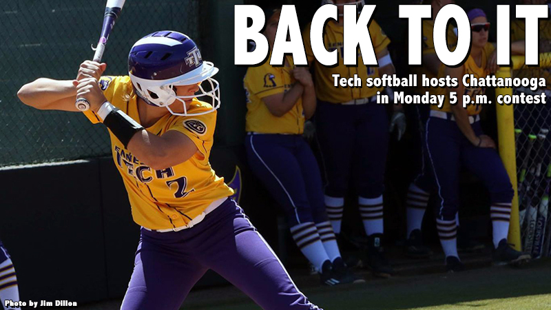 Tech softball to host Chattanooga today in a 5 p.m. contest