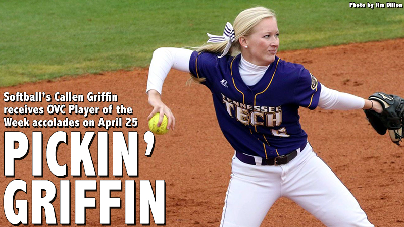 Griffin claims OVC Player of the Week accolades on Apr. 25