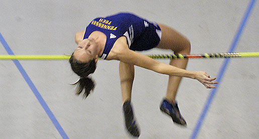 Golden Eagles in third place at OVC Indoor Championships