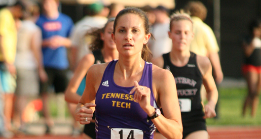 Tech women's track team earns highest finish at OVC Championships