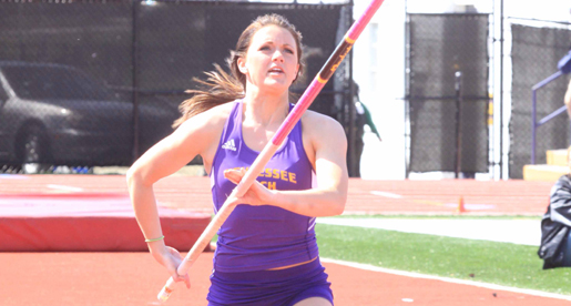 Lowery breaks pole vault mark, several wins for track & field team
