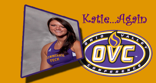Katie Lowery repeats as OVC Field Athlete of the Week
