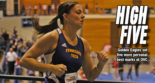 Golden Eagles conclude showing at OVC Indoor Championships