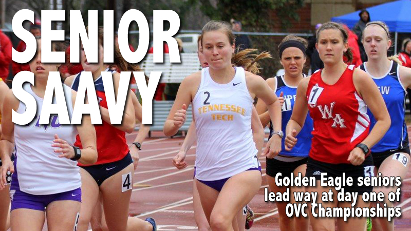 Cline, Yslas lead way for Golden Eagles at Day One of OVC Meet