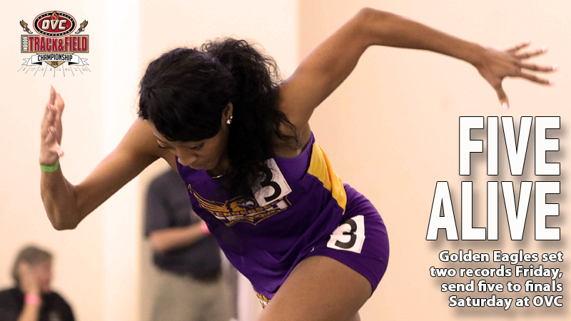 Golden Eagles set records, PRs and move five runners into Saturday's finals