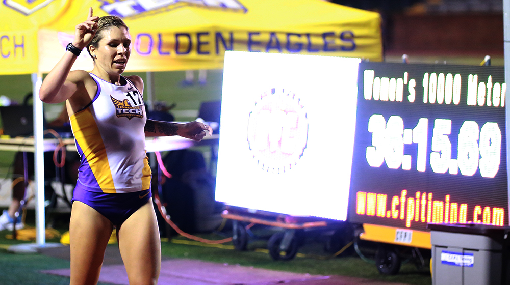 10k finishes give Tech team lead in OVC meet opener