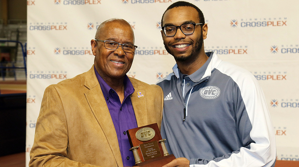 Angel named OVC Indoor Coach of the Year for third straight season
