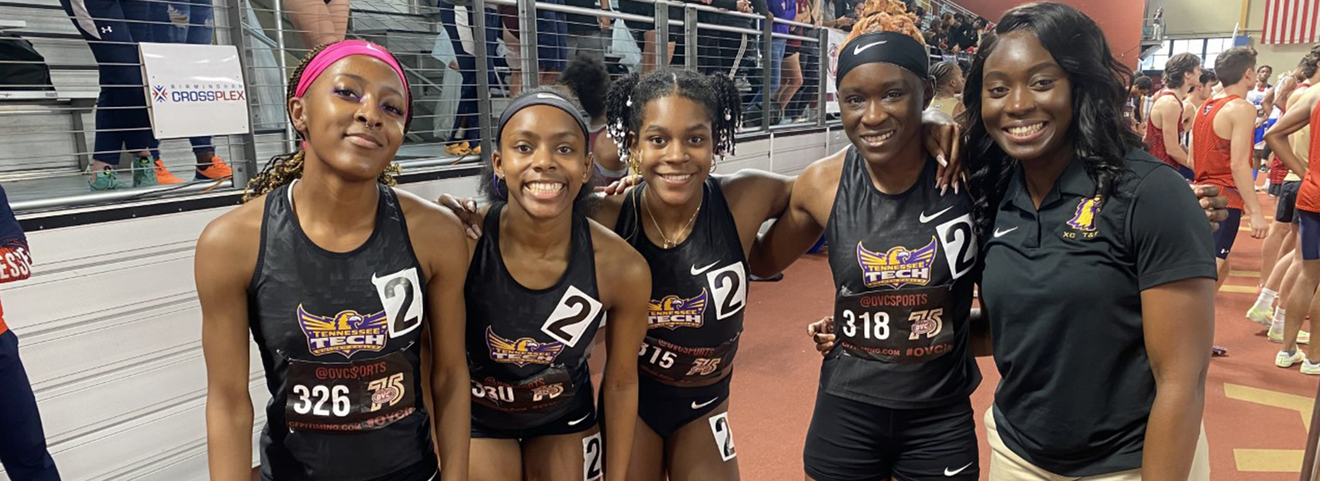 Tech turns in fourth-place finish at OVC Indoor Track & Field Championships