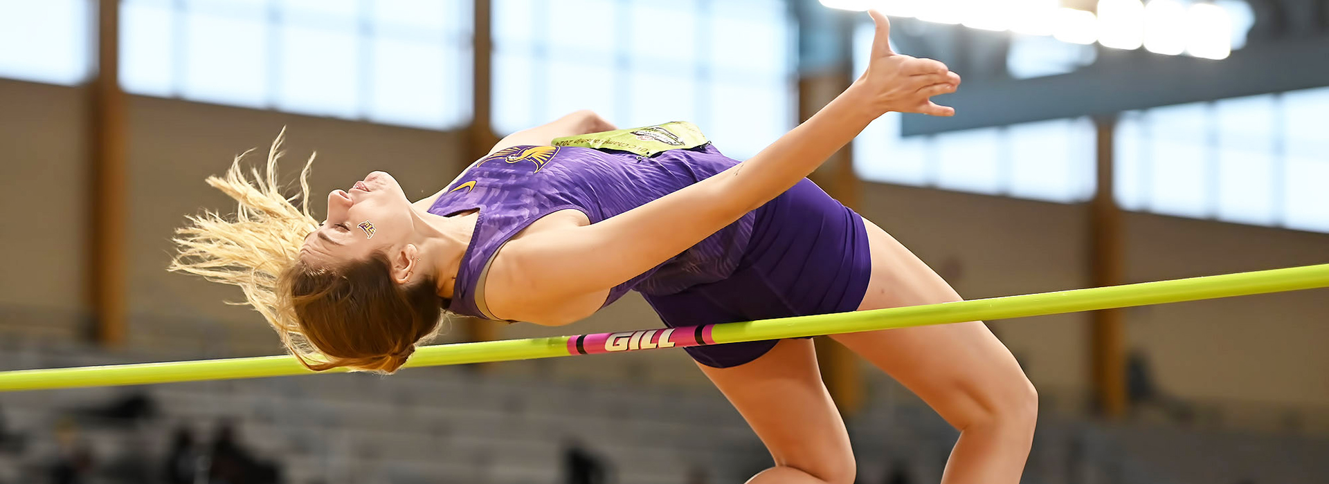 Tech rides well-rounded day one to second-place standing at OVC Indoor Championships