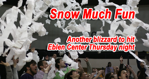 Another Blizzard approaching; Forecast to hit Eblen Center at Thursday's game