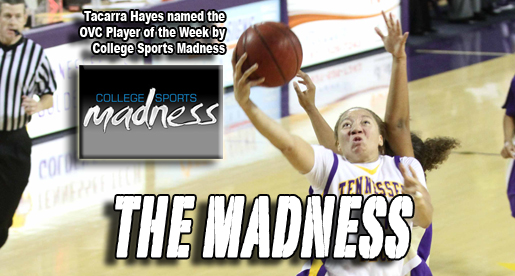 Tacarra Hayes honored by College Sports Madness