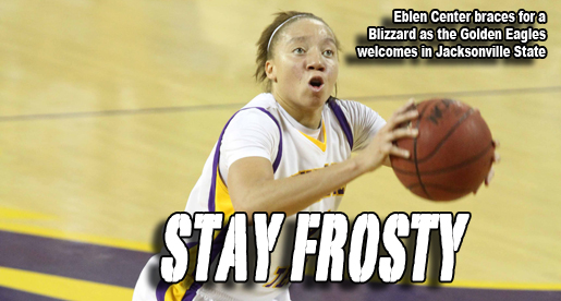 Snowy conditions expected at Eblen Center Monday night against Jacksonville State