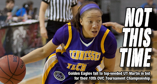 Golden Eagles topped by UTM in OVC championship game
